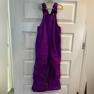 Lands End | Girls size 6 | purple ski bibs | like new, no stains